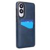 For Samsung Galaxy S25 Edge Case Card Slot Slim-Fit PU+TPU Mobile Cover