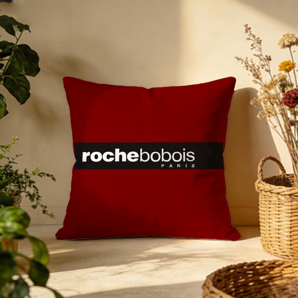 Hot RRoche Boboising Cushion Cover Versatile DoubleSided Pillow Case Fit for Sofa Bed Car Daily Decor
