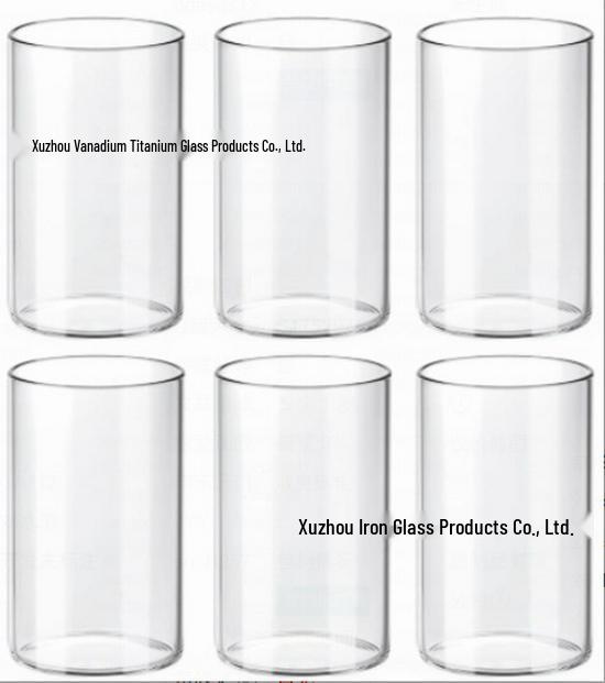 Cylindrical Glass Flower Vase for Wedding and Home Décor