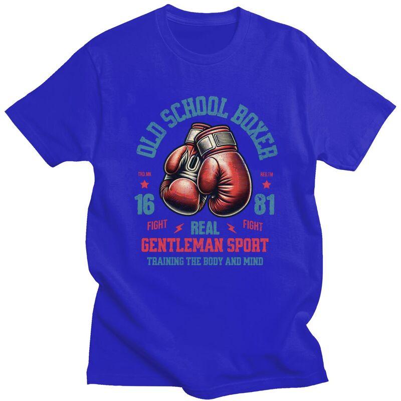 Old School Boxing GentleUnisex Sport T Shirt for Unisex Boxer Lover Tshirt Streetwaer Short Sleeve Tee Shirt