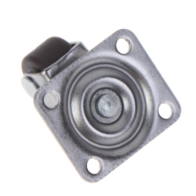 4Pcs Universal Wheel Furniture Caster Soft Rubber 360 Degree Rotation Heavy Duty Casters For Trash Storage Boxes