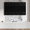Naklejany Panel Dekoracyjny Do Szybkiej Odmiany Ściany 120X60 Cm Kwiatowy Wzór Z Liśćmi