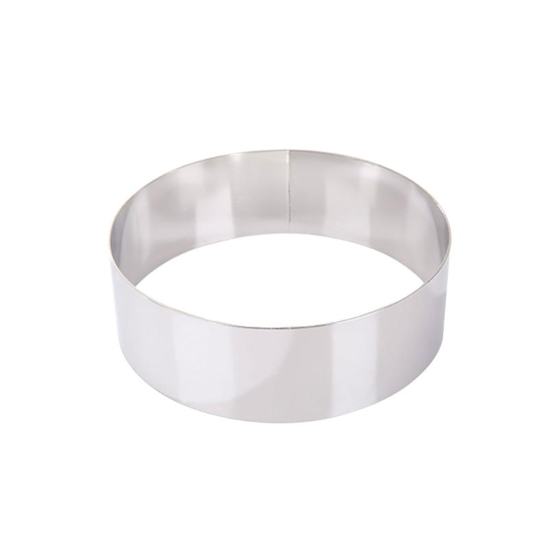 

Cake Molds Rings Round Mousse Mold Stainless Steels Cake Rings Round Cake Mold Bakewares for Home Baking Tool