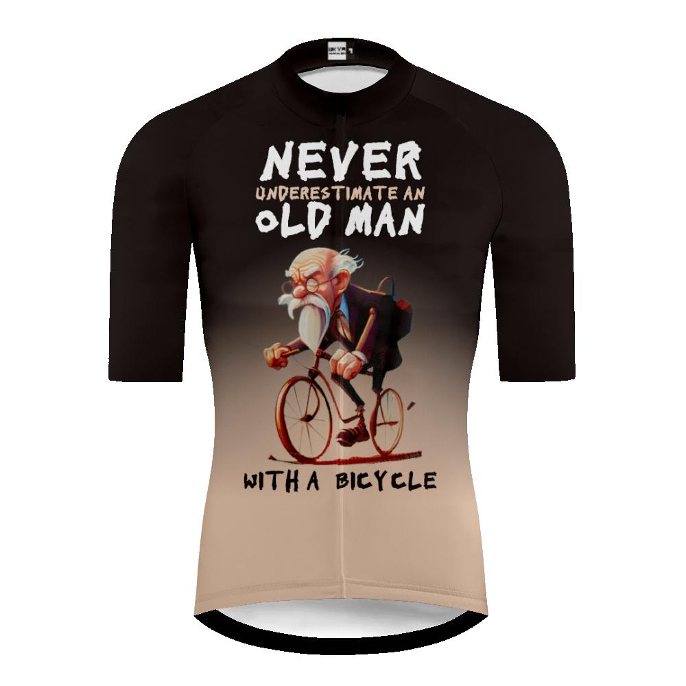 Herre Sykkeltrøye Klassisk Sykkelracing Topper Kort Erm Syklistklær Skjorte Maillot Sommer Sykkel Sykkelklær