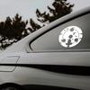Anime Uchiha Itachi Decal, Sharingan Pattern Waterproof Sticker, Creative Fashion Accessories for Car Truck Auto Styling
