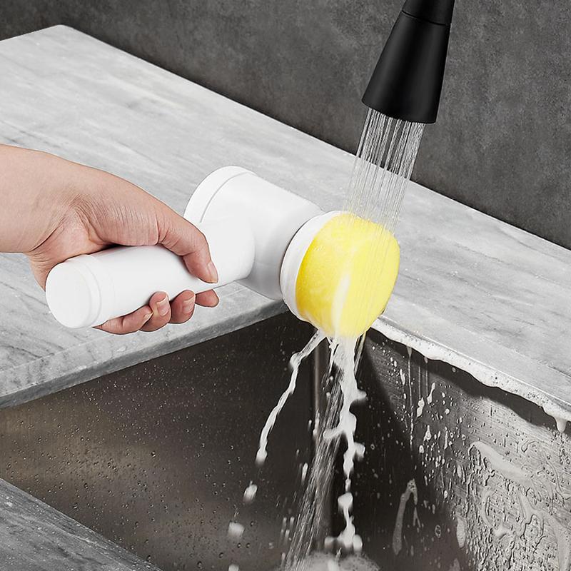 Electric Cleaning Brush Waterproof Household Multifunctional Kitchen Powerful Wireless Handheld Bathroom Tile Toilet
