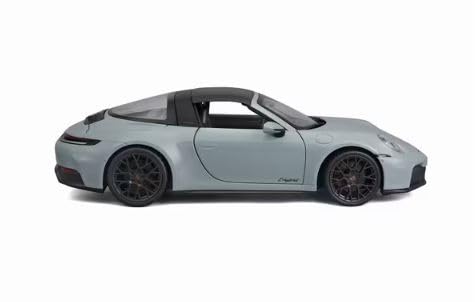 Maisto Porsche 911 Targa 4 GTS 1/18 Scale Special Edition Display Set with Display Base, Opening Doors, Hood, and Trunk, and Removable Roof