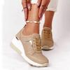 Sports and leisure shoes summer new thick-soled wedge casual shoes strap mesh sneakers