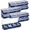 Parts Screw Storage Box, Storage Box, Miscellaneous Box, Transparent Tipping Bucket Container, Organizing Storage Box