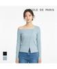 ECOLEDEPARIS Asymmetrical Button Knit_Rb34Kkbm67Z
