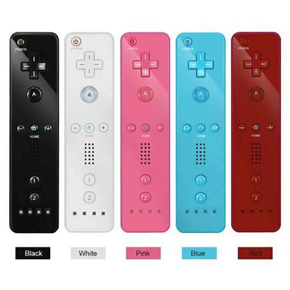 

Пульт дистанційного керування та контролер Nunchuck Бездротова ігрова ручка Пульт дистанційного керування Nunchuck Сумісний з рожевий