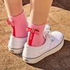 CREVE9 Striped Ribbon Middle Socks Pk