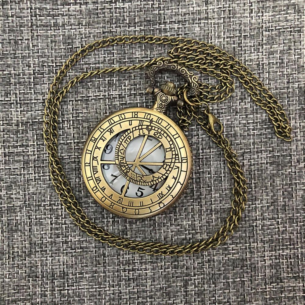 Pocket Watch Retro Style Flip Student Men's Mechanical Exquisite Test Hanging