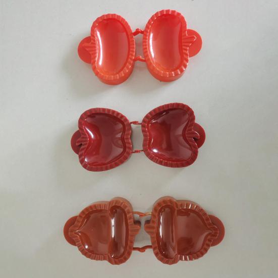 Yousheng Dough Press Pocket Pie Mold Holiday Pumpkin Ghost Bat Fruit Shape Cookie Mold Party Hand Pie Cutter Pudding Cake Decoration