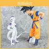 Pvc Ball Dragon Model Ornament With Goku Frieza Gazing At Each Other Design