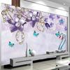 3d Wallpaper Stereo Swan Flower Jewelry Wall Mural Living Room Tv Sofa Bedroom Home Decor Wall Paper For Wall