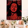 Lana Del Rey Anime Wandteppich Kunst Science-Fiction Zimmer Heimdekoration Wandkunst Dekor
