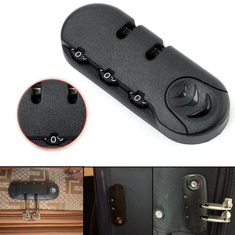 Pull Chain Fixed Lock Bag Accessories Locks Code Lock Combination Padlock Luggage Suitcase Lock