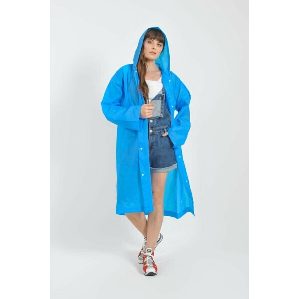 Wasser- und winddichter Regenmantel aus Eva-Gewebe, Unisex