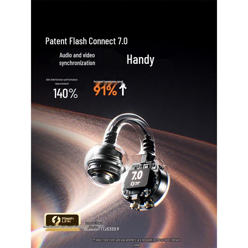 Sanag S7S AI Bone Conduction Ear Clip Headphones