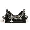 Niche Baguette Underarm Bag Women's 2025 New High-end Chain Handbag Versatile Single Shoulder Crossbody Dumpling Bag