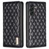 BINFEN COLOR For Samsung Galaxy A15 4G Case BF Style-16 Card Holder Leather Phone Cover