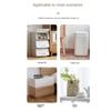 4PCS 360° Rotation Universal Pulley Self-Adhesive Furniture Caster Mute Universal Wheel  Cabinet
