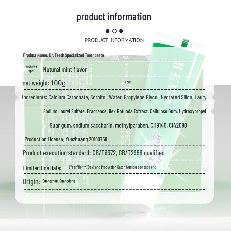 Dr. Tooth Traditional Herbal Toothpaste 100g