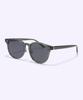Alloaiweeo [Silverbite] Sbs1602 1313G Acetate Round Khaki Sunglasses
