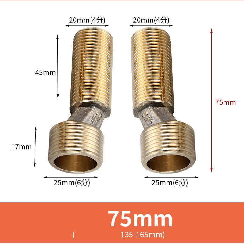 Faucet Accessories Brass Eccentric Faucet Nipple