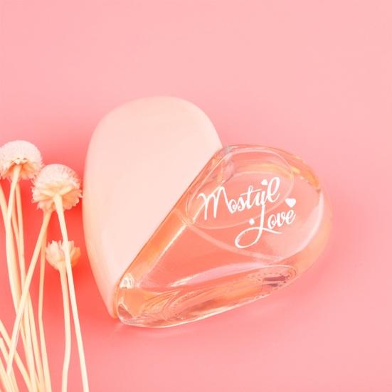 1 Bottle 50ml Love Ladies Perfume Lasting Fragrance Trendy Heart Perfume for Festivals Valentine's Day