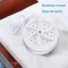 Mini Washing Turbine Laundry Wheel Bubble Turbine Rotation Washer Machine Multifunction Cleaning Low Noise for Business Trip