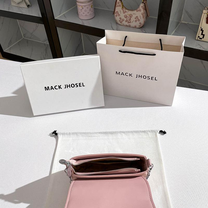 Fashionable and Trendy Diamond Grid Small Square Bag, High-end and Light Luxury Chain Armpit Bag