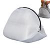 Shoe Washing Bag Mesh Fiber Laundry Bag For Shoe Underwear Wash Bags With Zips For Washing Machines Travel Clothes Storage