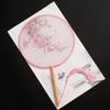 Wooden Handle Wedding Decoration Chinese Style Group Fan Photography Prop Decorative Fans Dance Fan