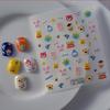 5D Cute Cartoon Bear Nail Art Stickers - Japanese Nail Decoration Accessories