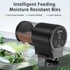Fish Tank Automatic Feeder Food Dispenser For Fish/Turtle Automatic Fish Feeder With Timer 100ml Capacity Auto Fish Tank Feeder