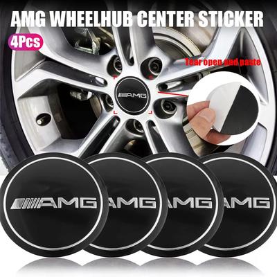 4 SZTUKI 56mm Stylizacja Samochodu Nakładki na Środkowe Kołpaki Felgi Odznaka Emblemat Naklejka Dla Mercedes Benz AMG W205 W204 W206 W213 W212 W211 W