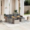 VidaXL Garden Lounge Set with Cushions 6 Pcs, Patio Sofas, Patio Furniture Set, Outdoor Furniture, Grey 3273055