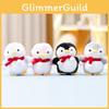 Penguin Plush Scarf Toy Keychain Bag Pendant Doll Decorations Cartoon Gifts