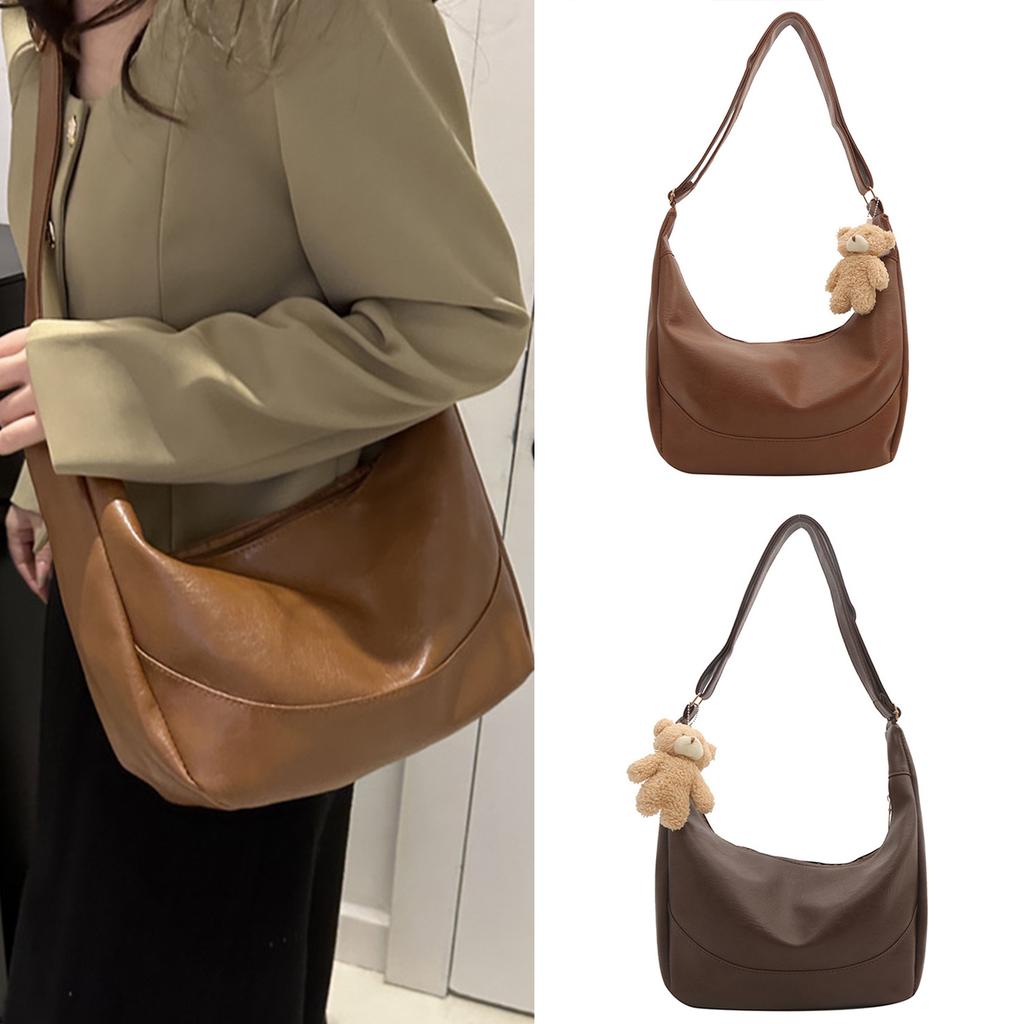 Comfortable Shoulder Bag PU Leather Sling Bag Purse Crossbody Bag for Professionals and Student