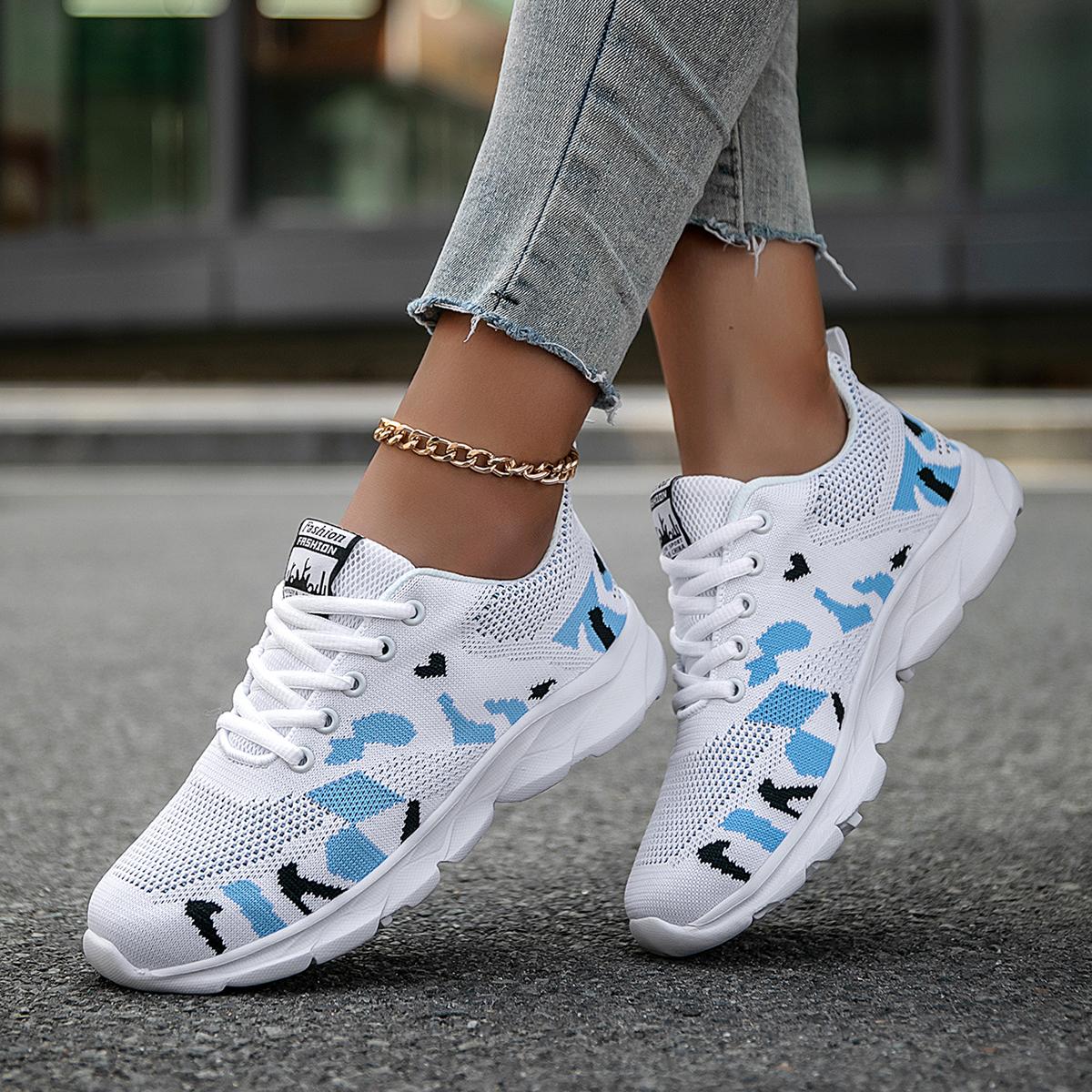 

Women s Casual Sneakers Breathable Mesh Fabric Comfortable Outdoor Shoes 2025 New Running Walking Tenis for Men 42