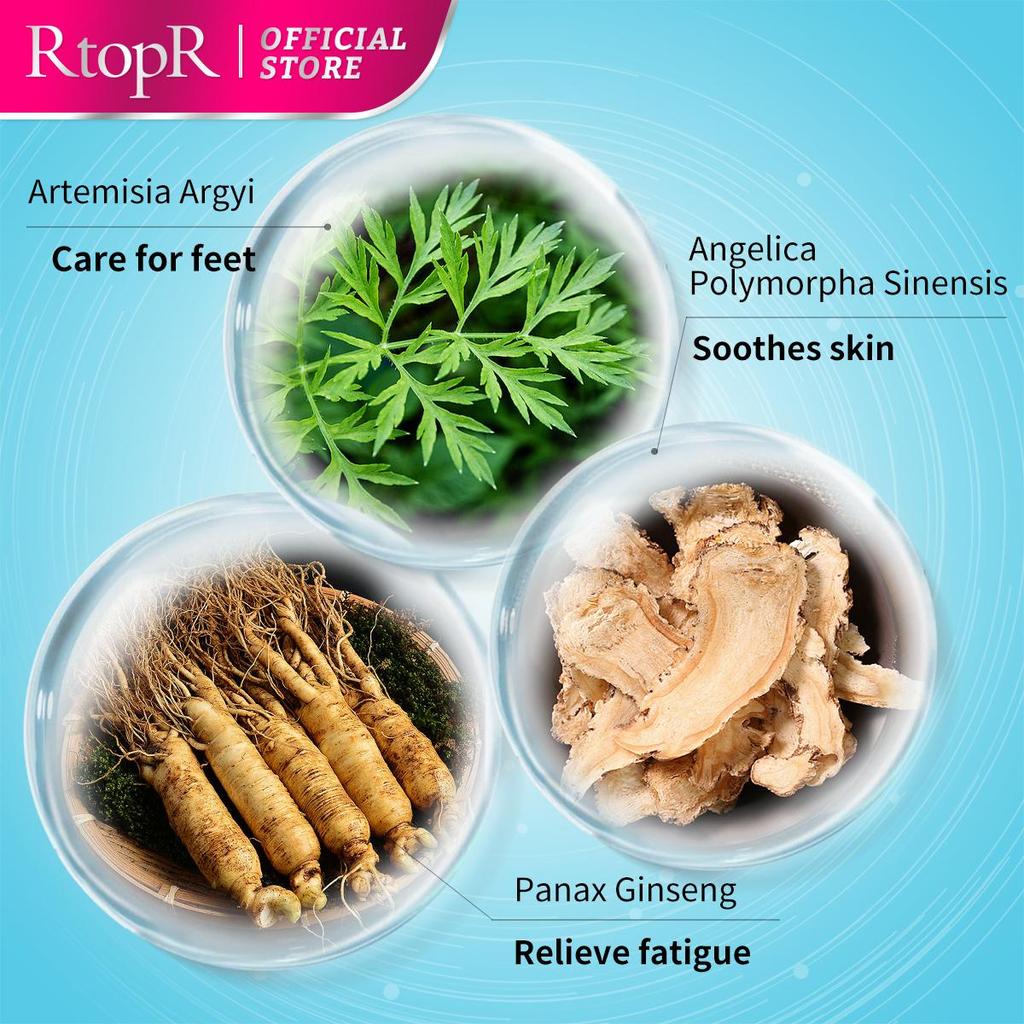 RtopR 1 Box Wormwood Health Body Detox Foot Patch Effective Improve Sleep Quality Organic Detox Beauty Slimming Feet Cleansing Patch