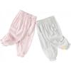 DAVE & BELLA Girls' Summer Anti-Mosquito Print Cuffed Pants