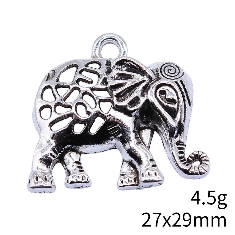 Wedding Anniversary Charms For Jewellery Making Elephant God Charms Pendant Biz Cell Phone Pendant