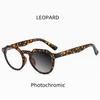 Photochromic Anti Blue Light Reading Glasses For Men And Woman High-Quality Retro Fashionable Rivet Design Presbyopic Eyeglasses