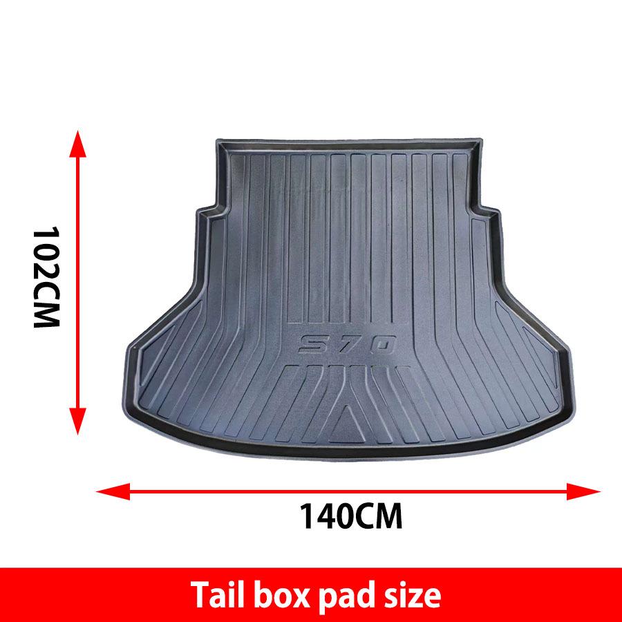 Geely Emgrand Trunk Mats (22-25): Durable, Waterproof, Eco-Friendly TPE for Interior Upgrade