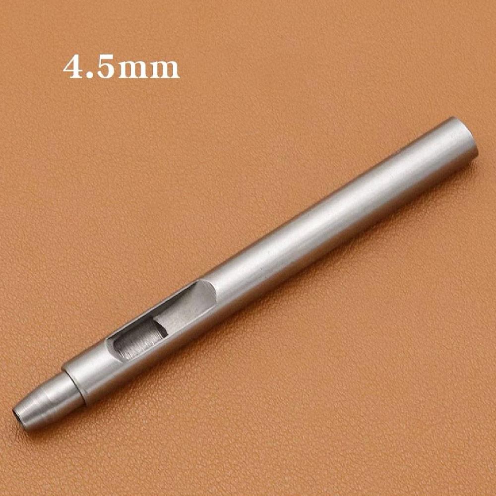 1Pcs Alloy Steel Round Hole Puncher DIY Straight Head Leather Craft Tool 0.5-10mm Leather Punch Sewing Bag Shoes Belt Watch Band