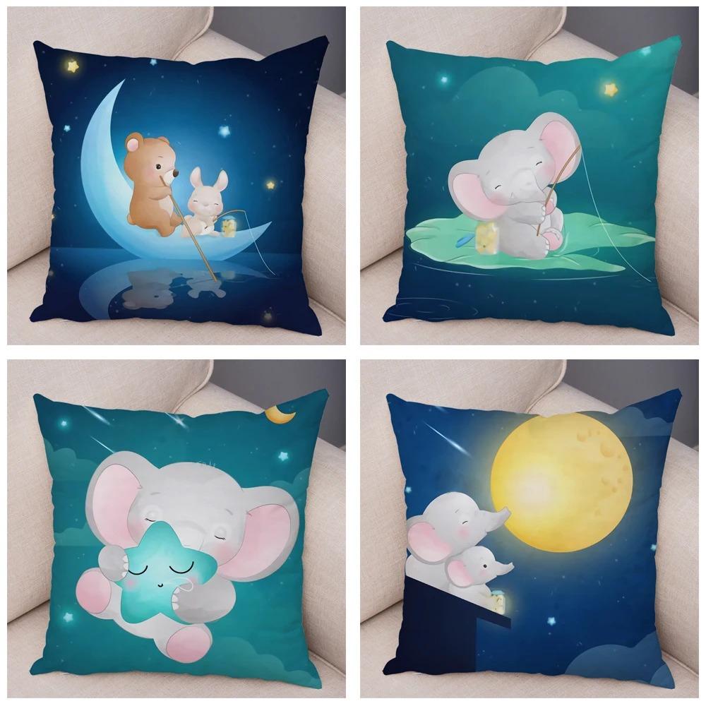 Cartoon Animal Lion Decorative Pillowcase Office Living Room Car Ornaments Home Pillowcase