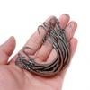 10 Pcs Gum Hair Bands Elastic Hair Styling Tools Hook Ponytail Women T